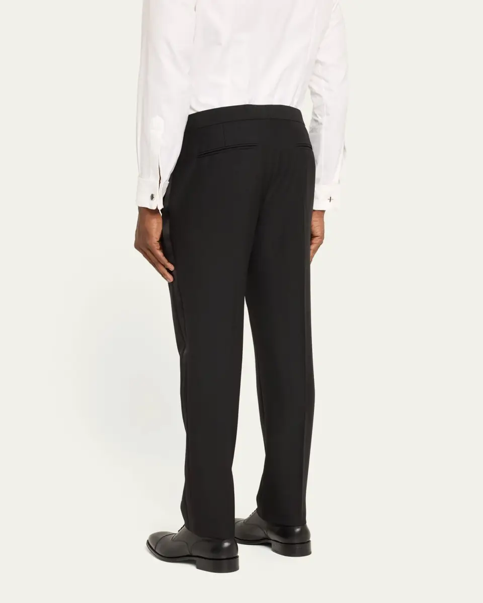 Versace Men's Wool-Mohair Tuxedo Pants | Thumbnail 8 Versace Men's Wool-Mohair Tuxedo Pants | Thumbnail 8