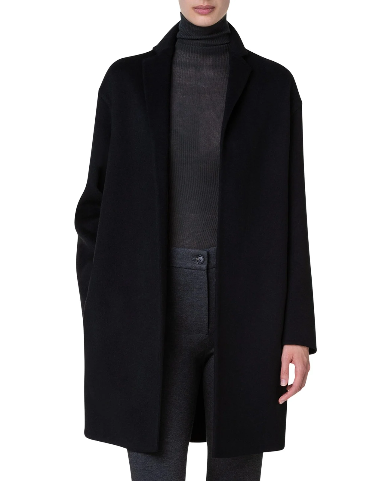 Mae Brushed Cashmere Coat Mae Brushed Cashmere Coat