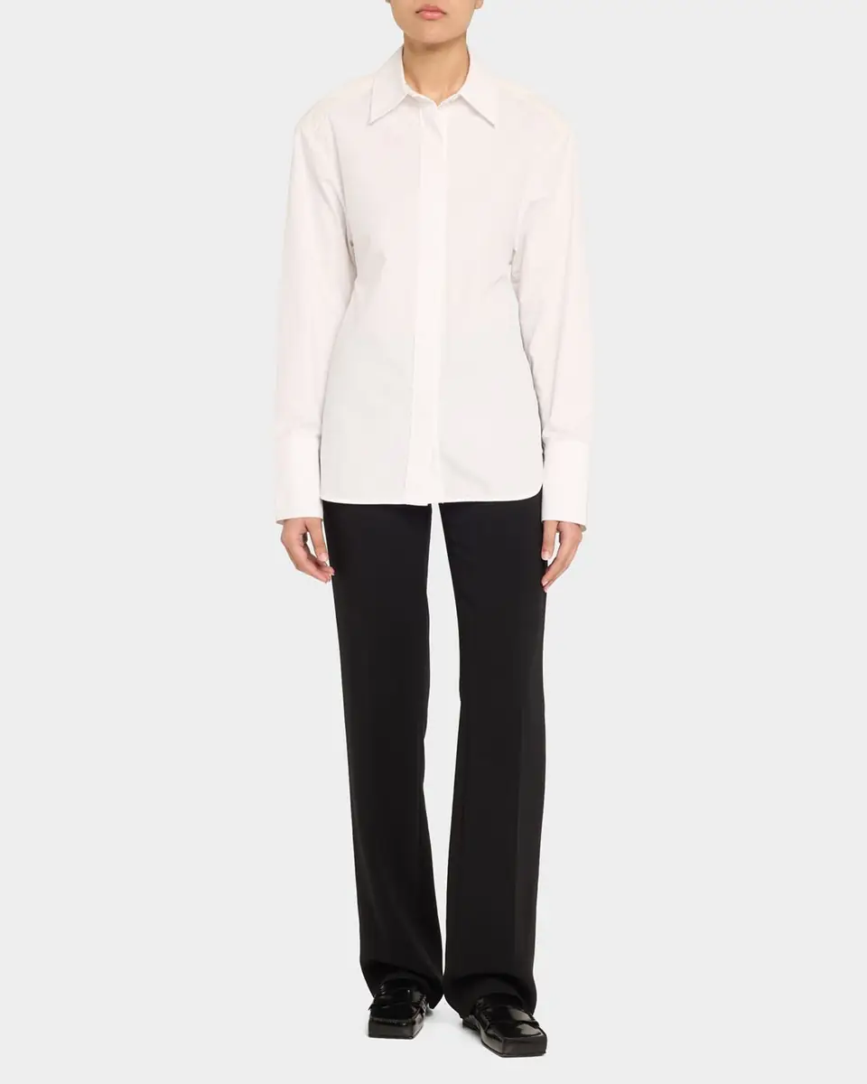 Jacquemus Leather Square-Toe Penny Loafers | Thumbnail 2