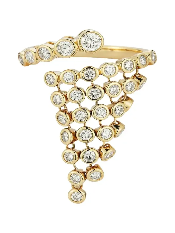Diamond Bias Ring Diamond Bias Ring