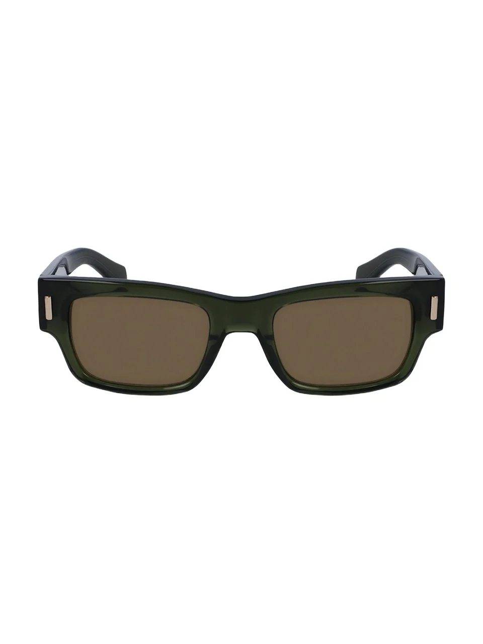 Ferragamo Men's Rivets Acetate Rectangle Sunglasses, 53mm