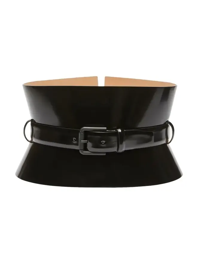 Bustier Patent Leather Belt Bustier Patent Leather Belt