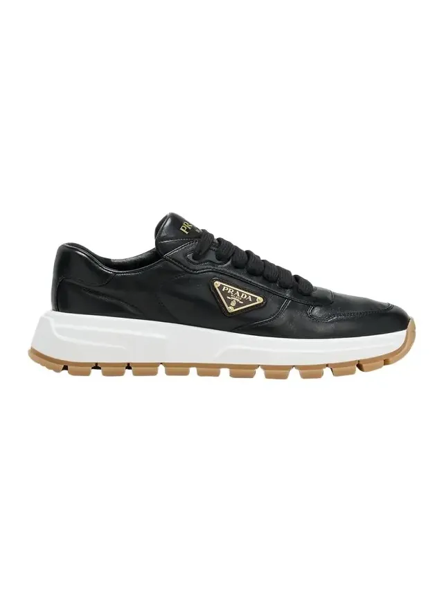 Leather Logo Runner Sneakers Leather Logo Runner Sneakers