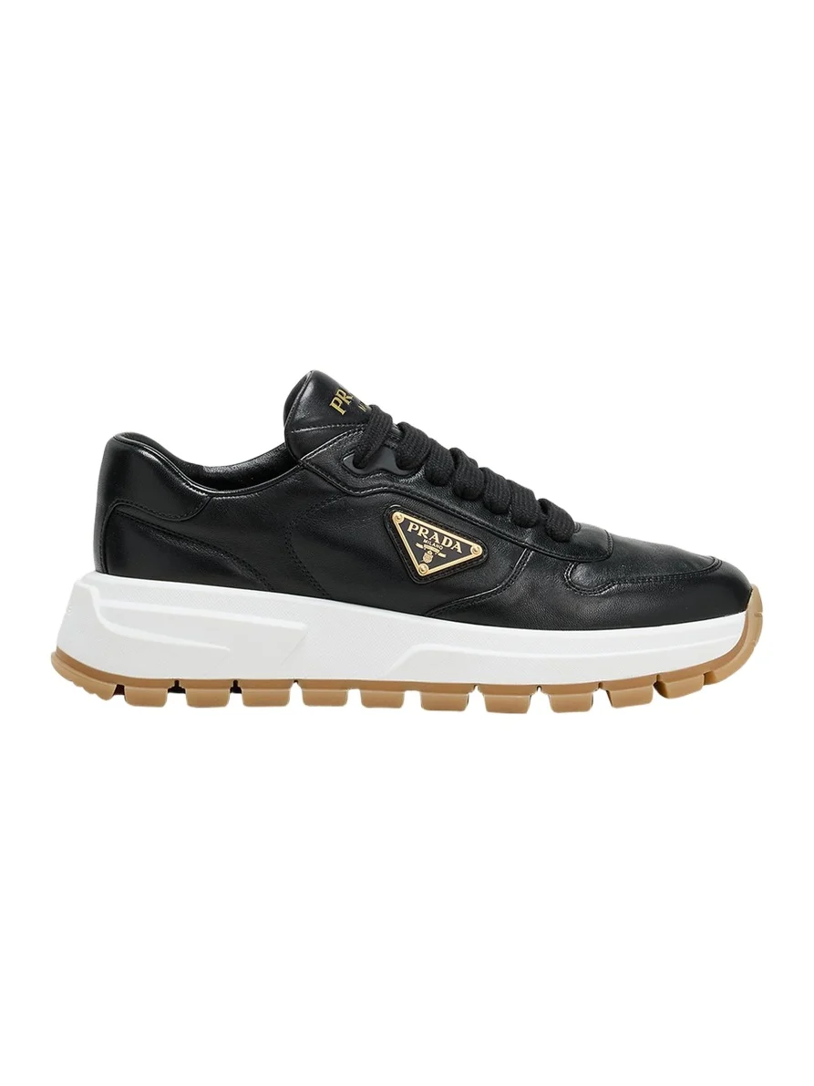 Leather Logo Runner Sneakers Leather Logo Runner Sneakers
