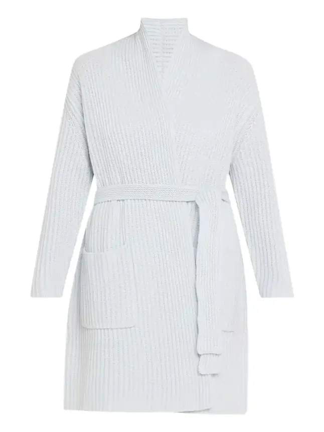 Arlotta Cashmere Ribbed Cashmere Short Robe