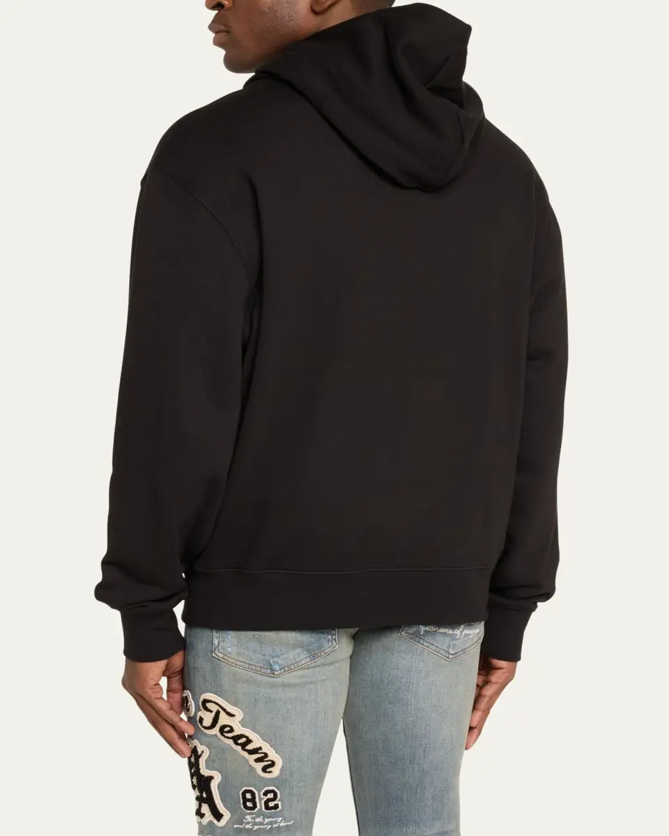 AMIRI Men's Staggered Logo Hoodie | Thumbnail 3