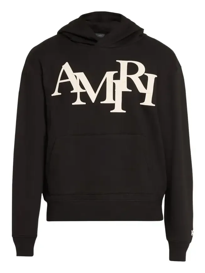 Men's Staggered Logo Hoodie Men's Staggered Logo Hoodie
