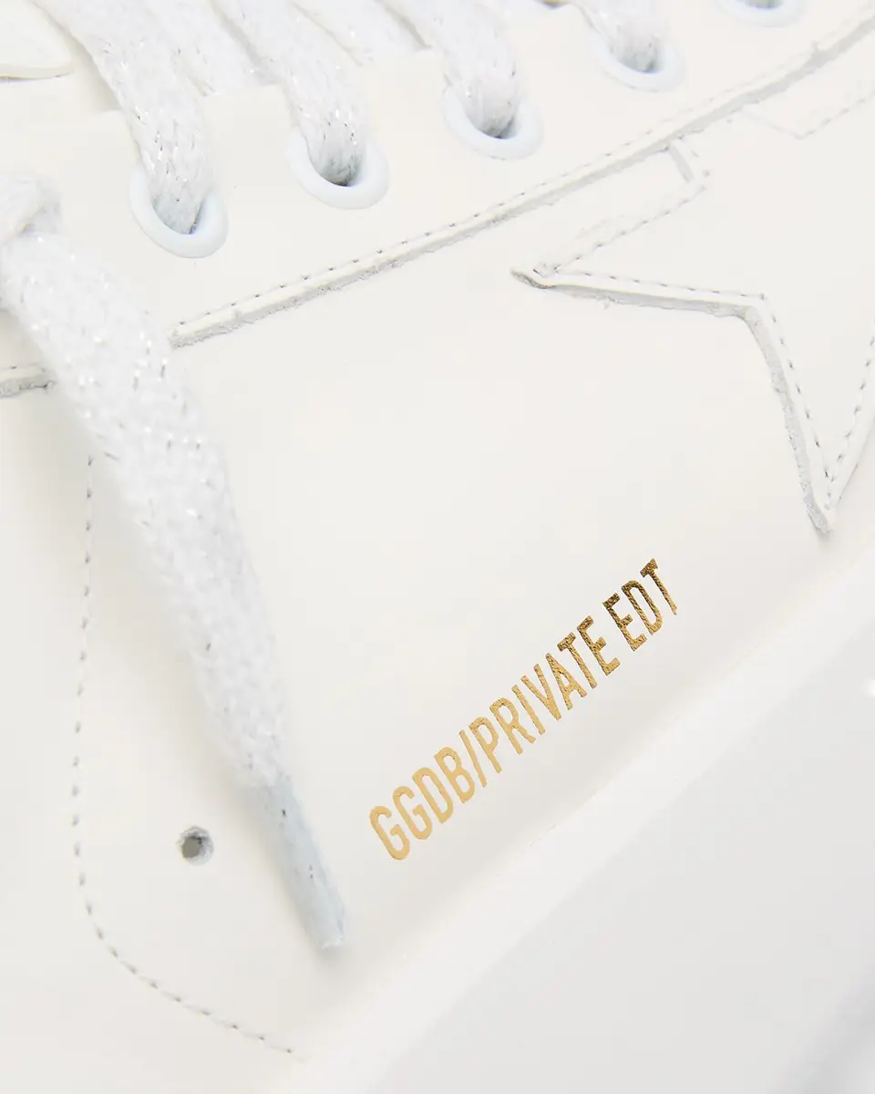 Golden Goose Purestar Mixed Leather Low-Top Sneakers | Thumbnail 5 Golden Goose Purestar Mixed Leather Low-Top Sneakers | Thumbnail 5