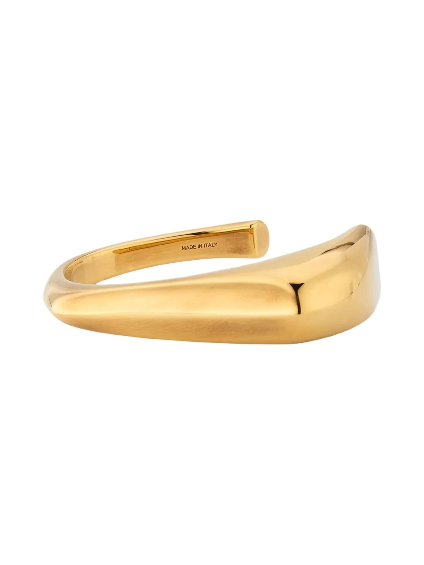 Alexander McQueen Gold-Plated Thorn Cuff Bracelet