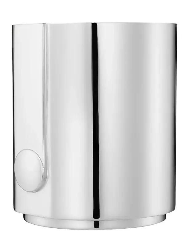 Puiforcat Normandie Silver-Plated Vase, 5"