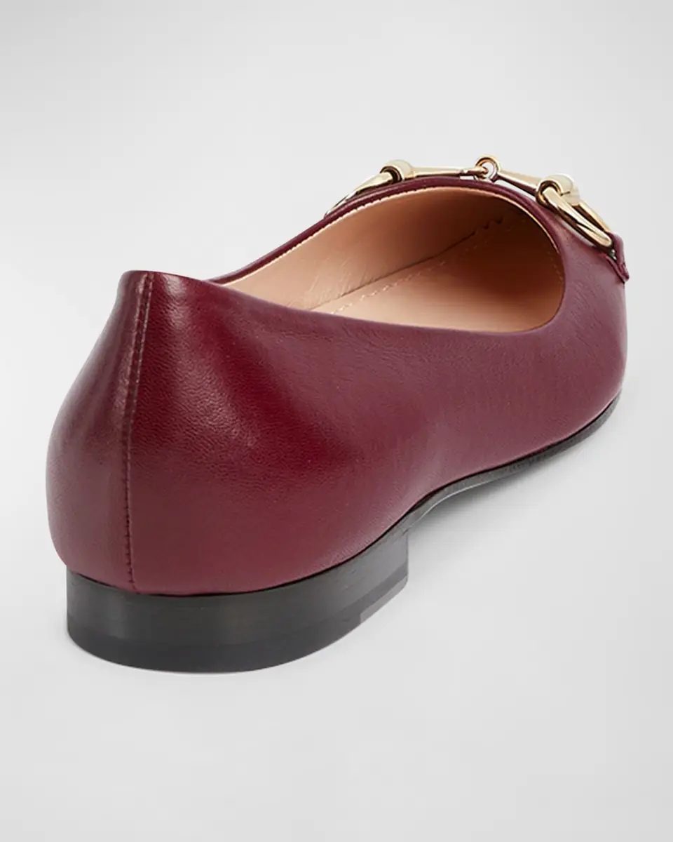 Gucci Erin Leather Horsebit Ballerina Flats | Thumbnail 2 Gucci Erin Leather Horsebit Ballerina Flats | Thumbnail 2