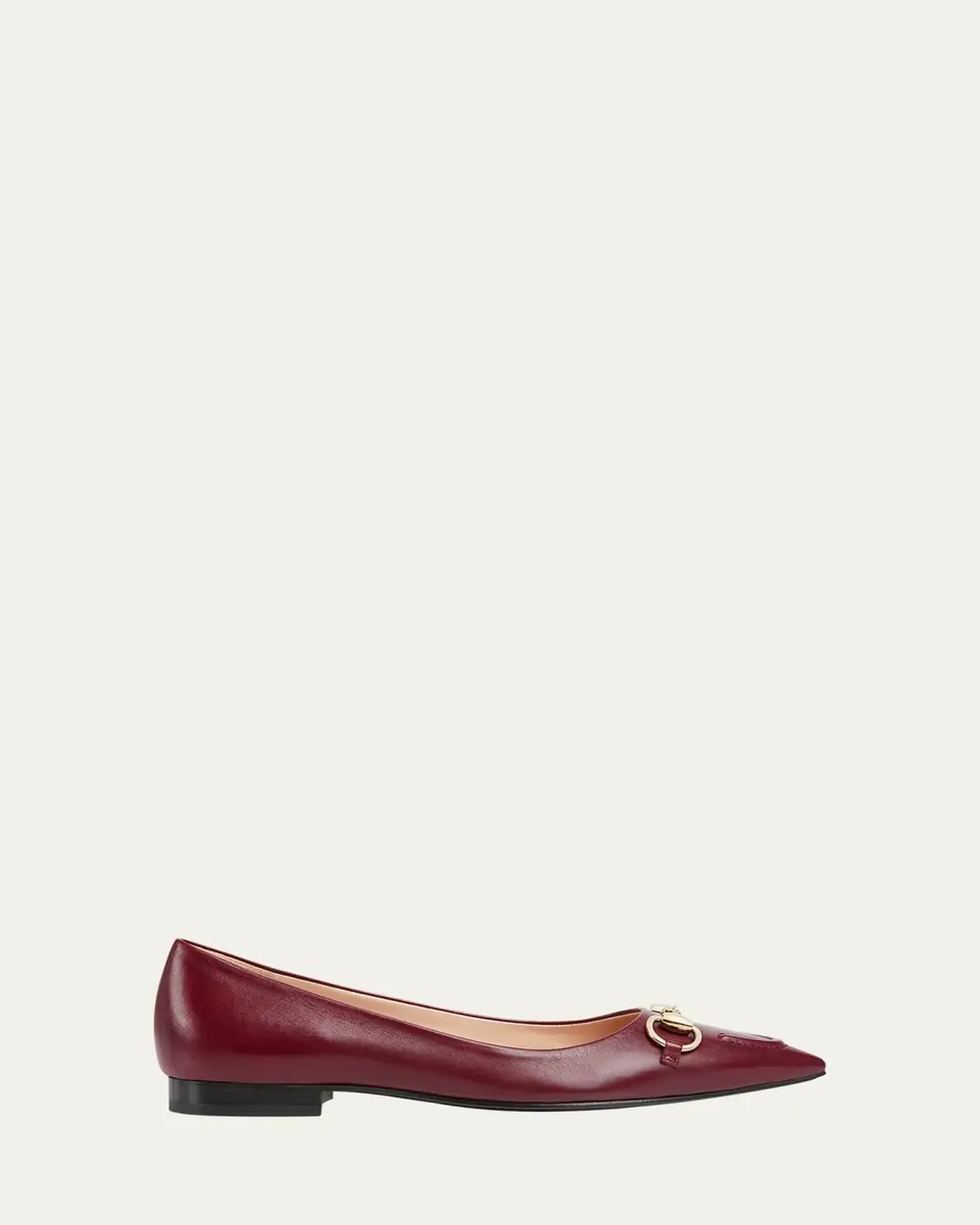 Gucci Erin Leather Horsebit Ballerina Flats | Thumbnail 6 Gucci Erin Leather Horsebit Ballerina Flats | Thumbnail 6