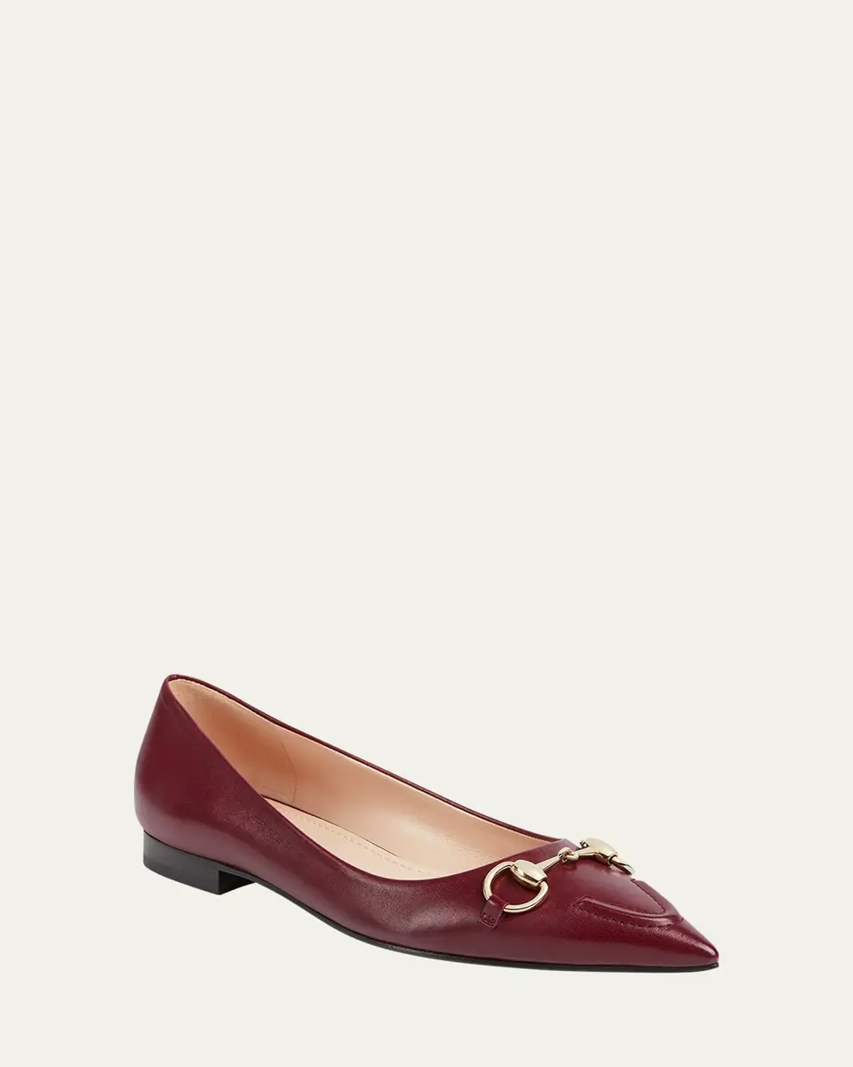 Gucci Erin Leather Horsebit Ballerina Flats | Thumbnail 7 Gucci Erin Leather Horsebit Ballerina Flats | Thumbnail 7