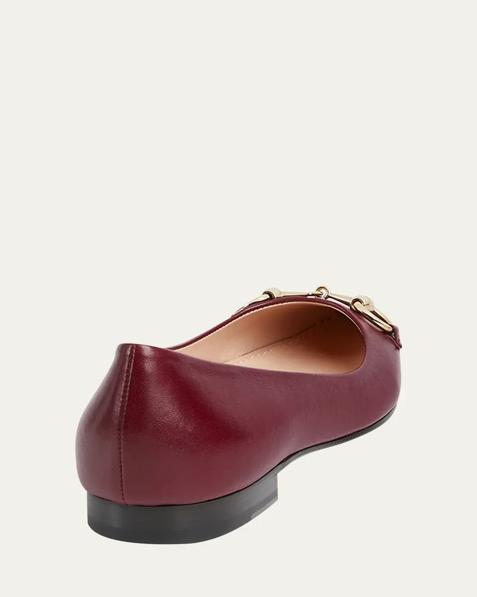 Gucci Erin Leather Horsebit Ballerina Flats | Thumbnail 8 Gucci Erin Leather Horsebit Ballerina Flats | Thumbnail 8