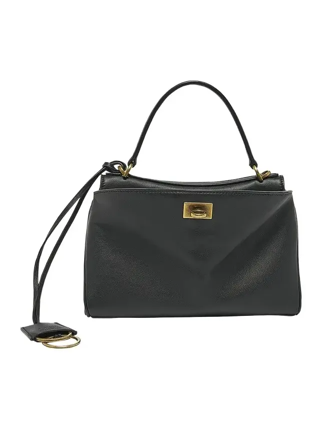 Rodeo Mini Leather Top-Handle Bag