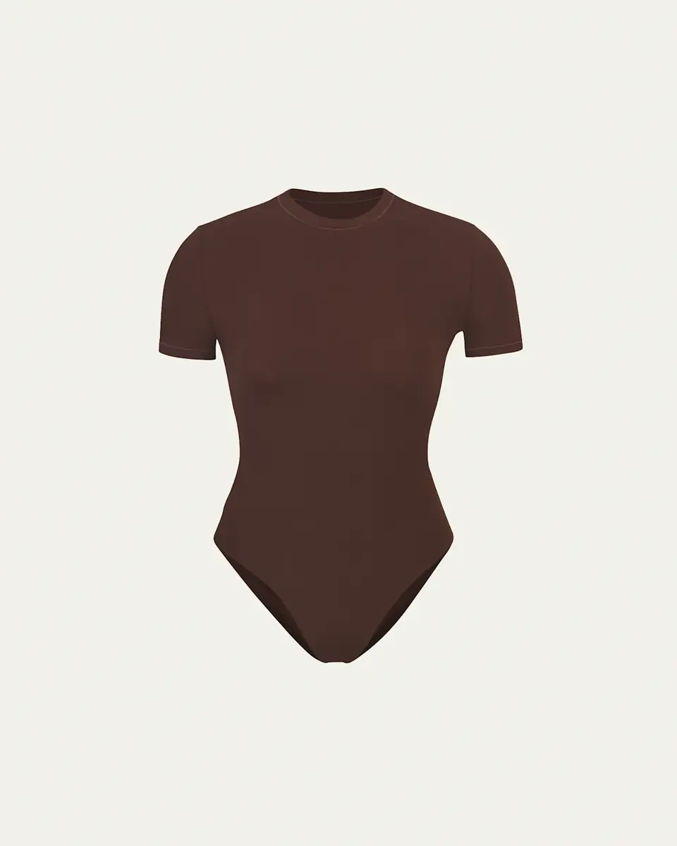 SKIMS Fits Everybody T-Shirt Bodysuit | Thumbnail 4