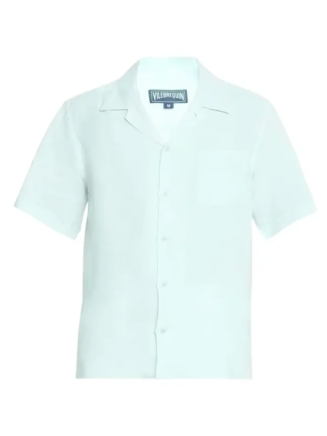 Men's Linen Pocket Camp Shirt Men's Linen Pocket Camp Shirt