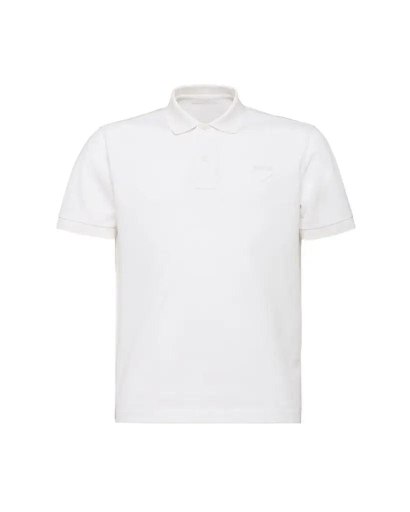 Prada Men's Pique Polo Shirt