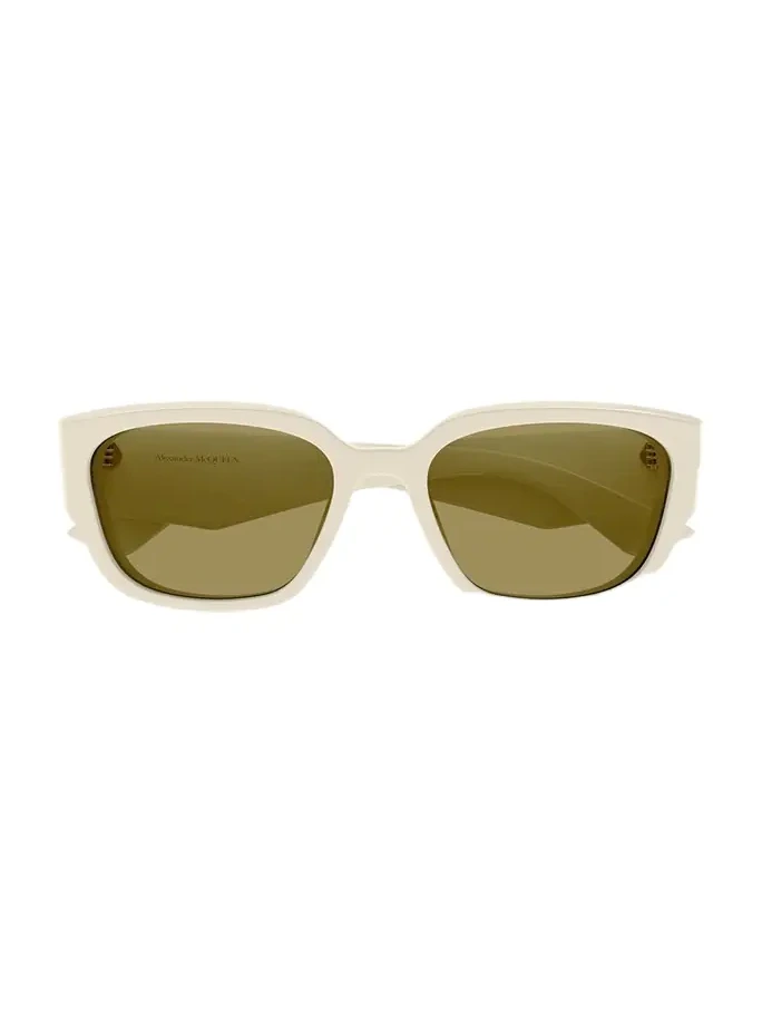 Rectangle Acetate Sunglasses