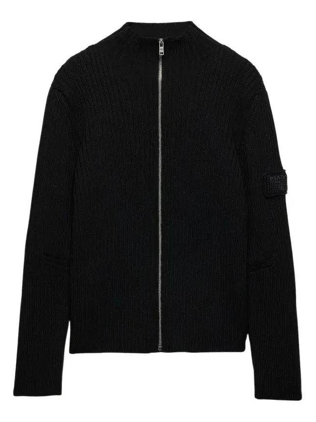 Men's Ribbed Zip Sweater