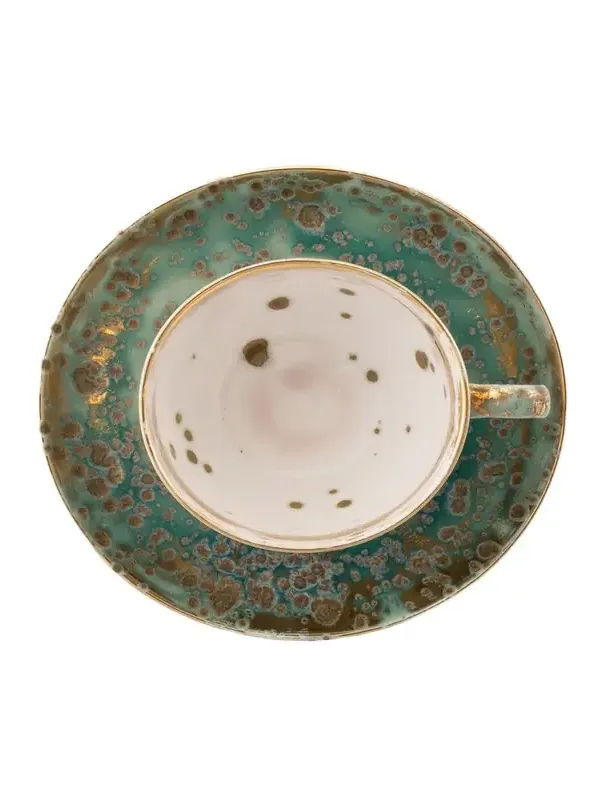 CORALLA MAIURI Villa Borghese Michelangelo Teacup & Saucer