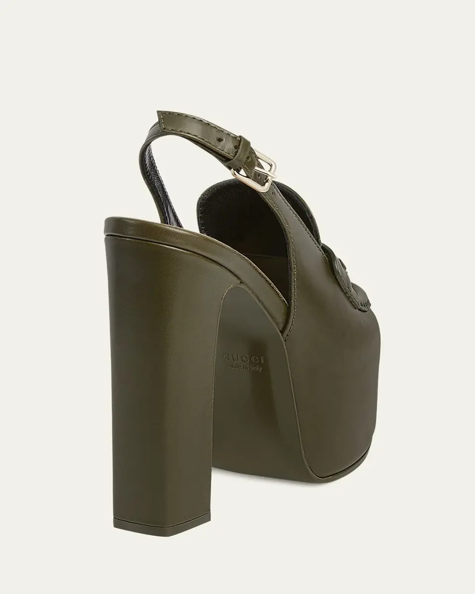 Gucci Ottavia Leather Platform Loafer Pumps | Thumbnail 11 Gucci Ottavia Leather Platform Loafer Pumps | Thumbnail 11