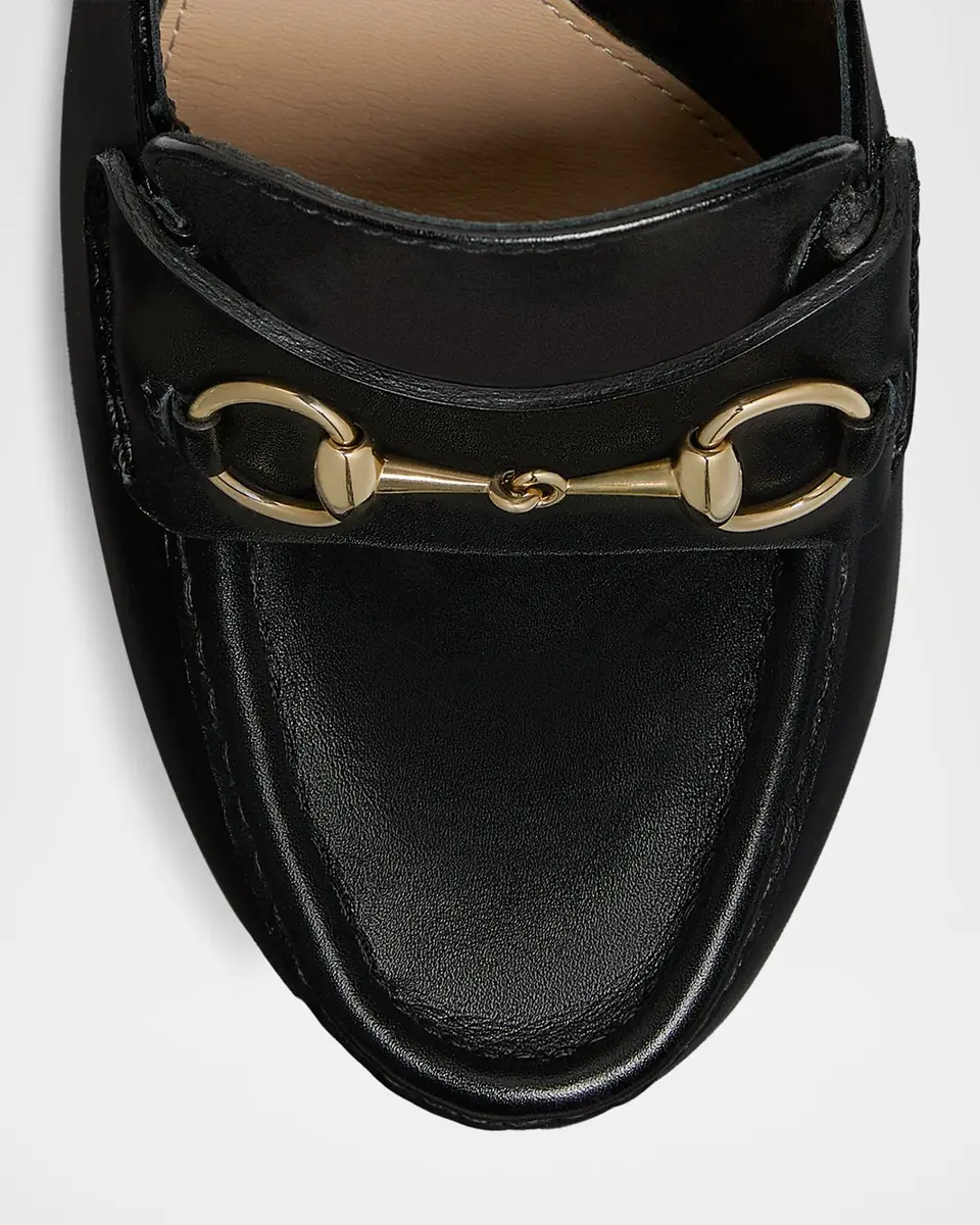 Gucci Ottavia Leather Platform Loafer Pumps | Thumbnail 3 Gucci Ottavia Leather Platform Loafer Pumps | Thumbnail 3