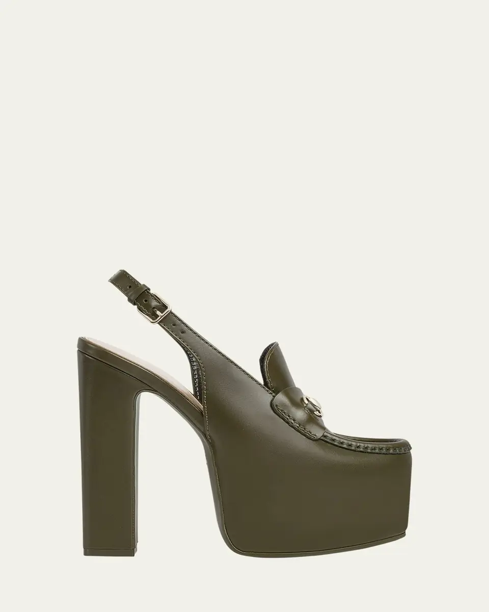 Gucci Ottavia Leather Platform Loafer Pumps | Thumbnail 9 Gucci Ottavia Leather Platform Loafer Pumps | Thumbnail 9