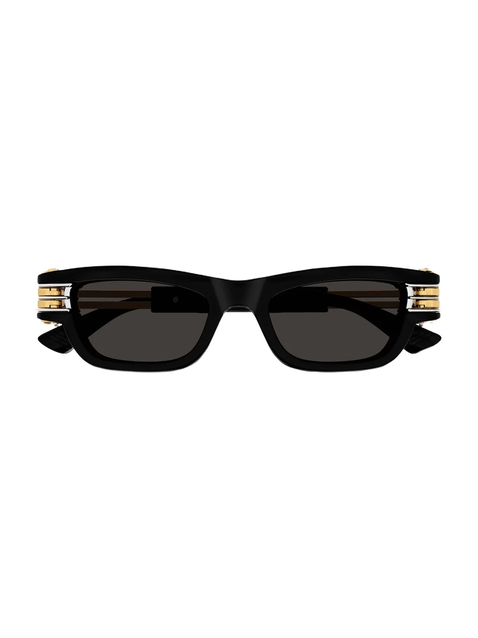 Bottega Veneta Bolt Plastic Rectangle Sunglasses