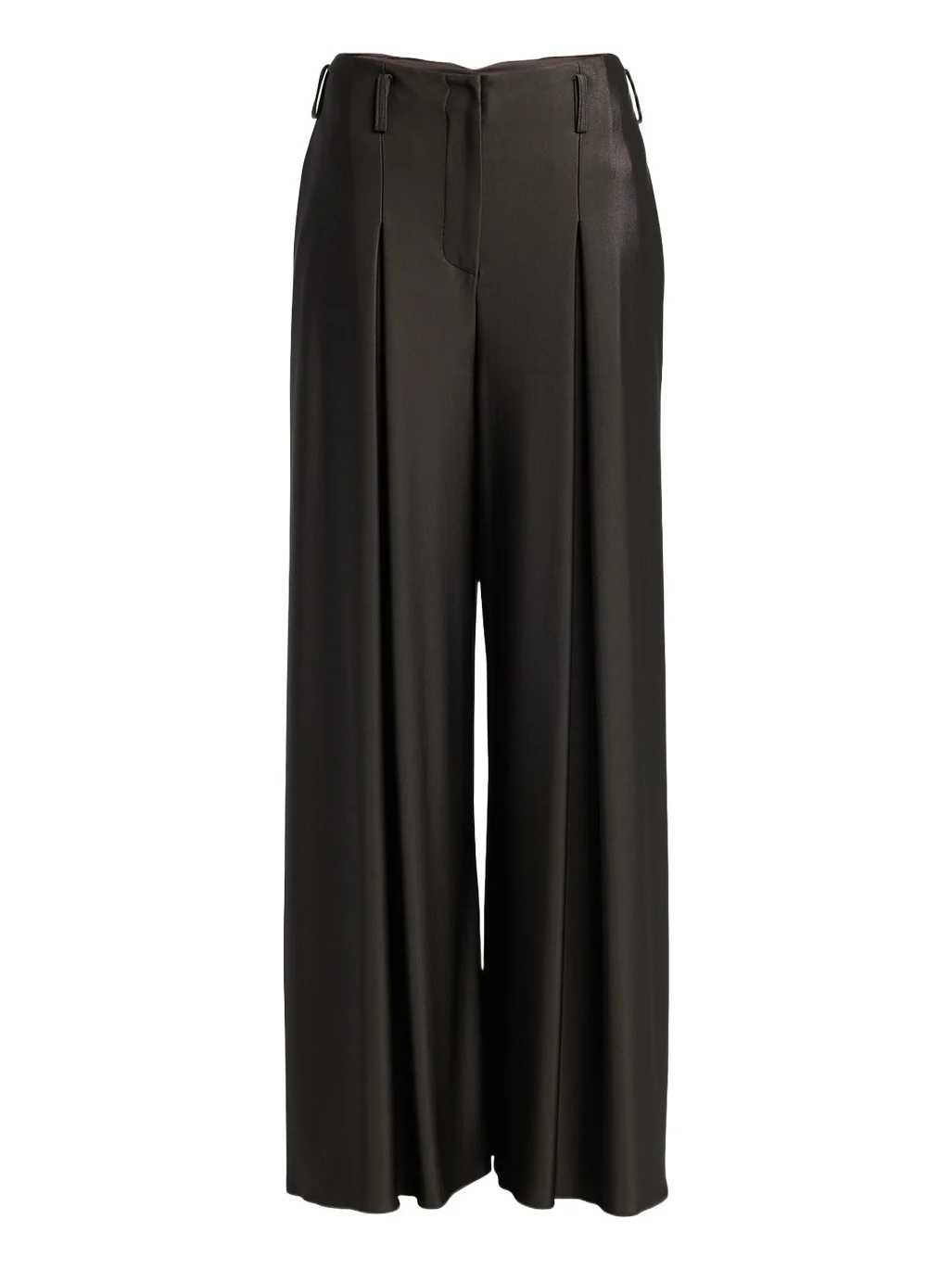 Double Jersey Flowy Pleated Trousers Double Jersey Flowy Pleated Trousers