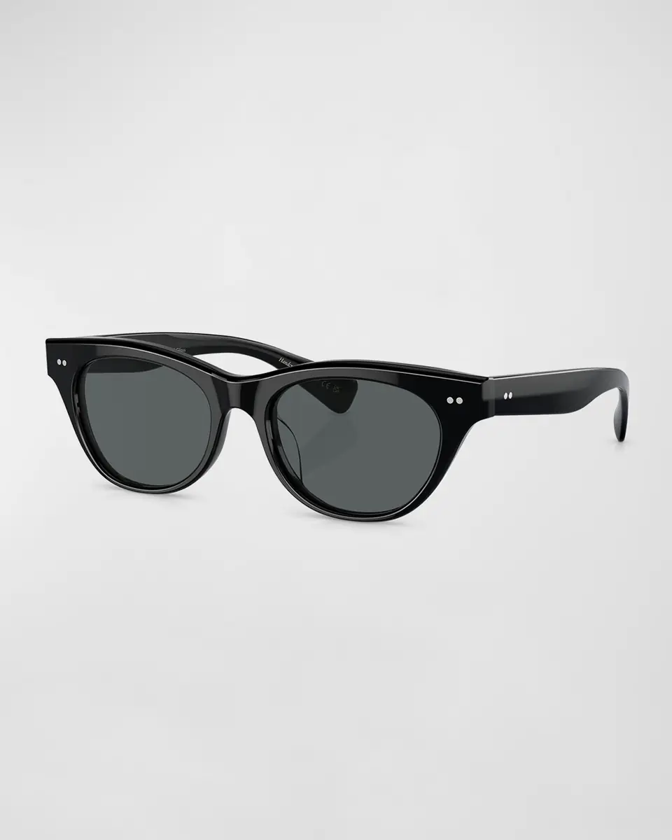 Oliver Peoples Avelin Acetate Butterfly Sunglasses | Thumbnail 2