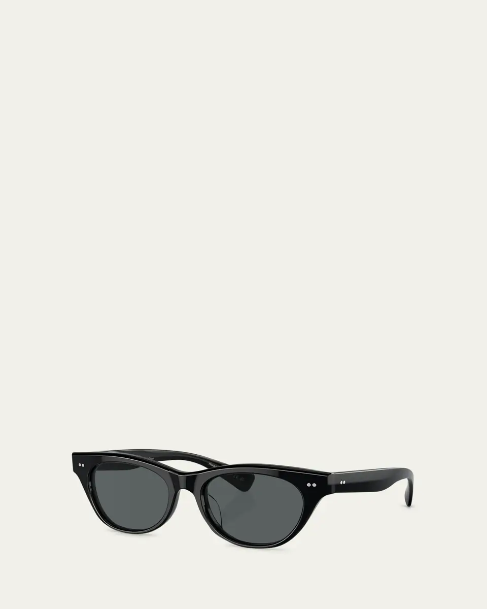 Oliver Peoples Avelin Acetate Butterfly Sunglasses | Thumbnail 5