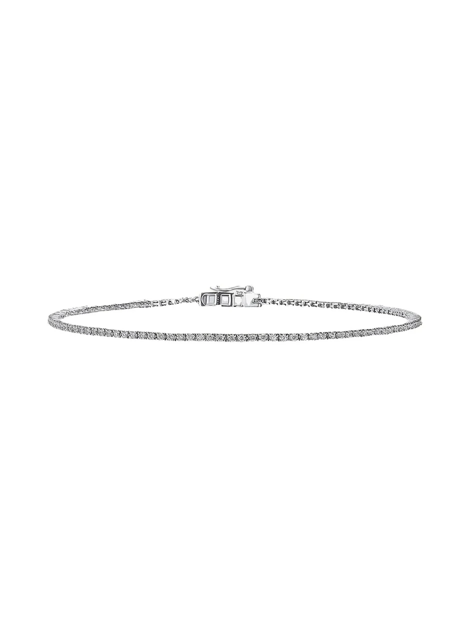 14K Gold Skinny Diamond Tennis Bracelet 14K Gold Skinny Diamond Tennis Bracelet