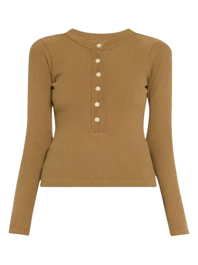 Varra Long-Sleeve Henley Top