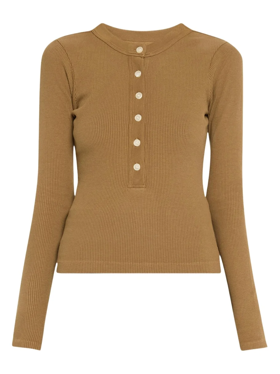 Citizens of Humanity Varra Long-Sleeve Henley Top