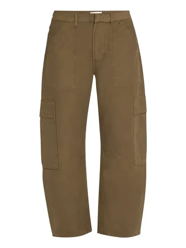 Marcelle Straight Twill Cargo Pants Marcelle Straight Twill Cargo Pants