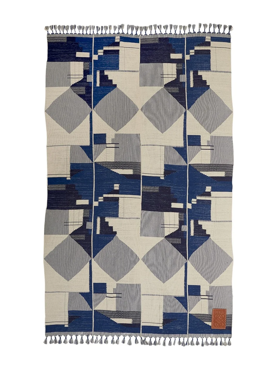 Loewe Patterned Throw Blanket, 41" x 70"