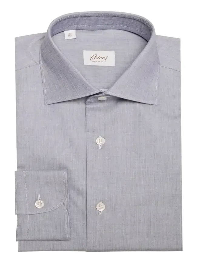 Men's Cotton Chambray Dress Shirt Men's Cotton Chambray Dress Shirt