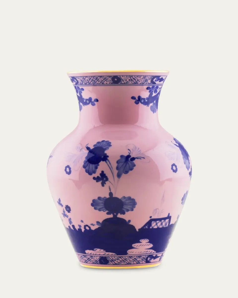 GINORI 1735 Oriente Italiano Azalea Ming Vase, 9.8" | Thumbnail 2 GINORI 1735 Oriente Italiano Azalea Ming Vase, 9.8" | Thumbnail 2