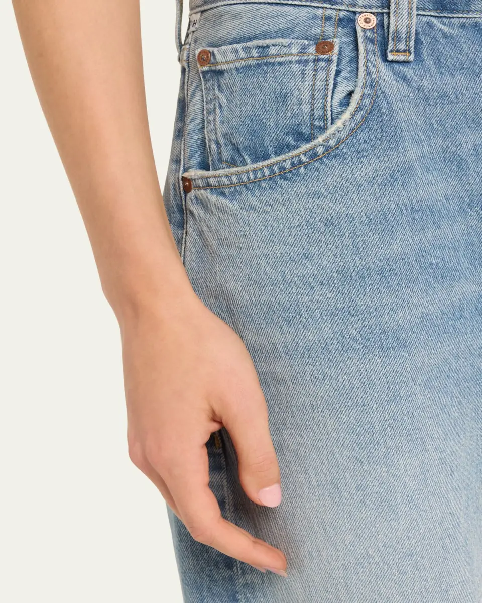 Citizens of Humanity Ayla Raw Hem Crop Jeans | Thumbnail 4