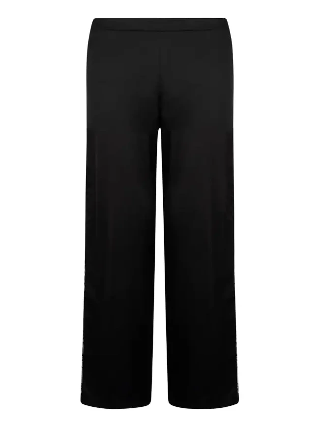 Adorable En Sexy Lace-Trim Satin Pajama Pants Adorable En Sexy Lace-Trim Satin Pajama Pants