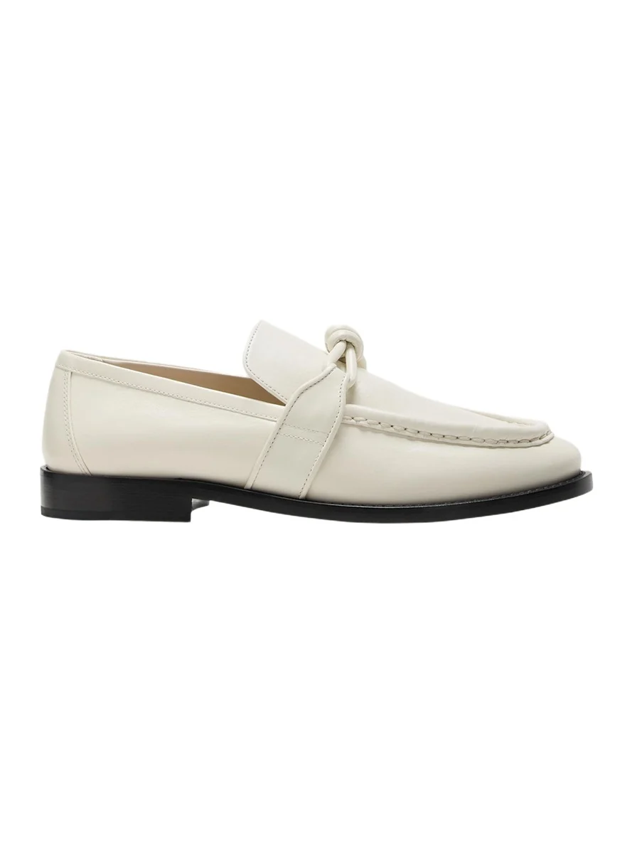 Astaire Knot Leather Loafers