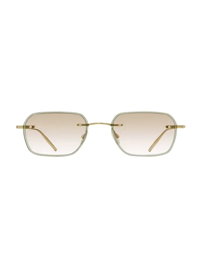 Men's Louie Titanium and Acetate Square Sunglasses