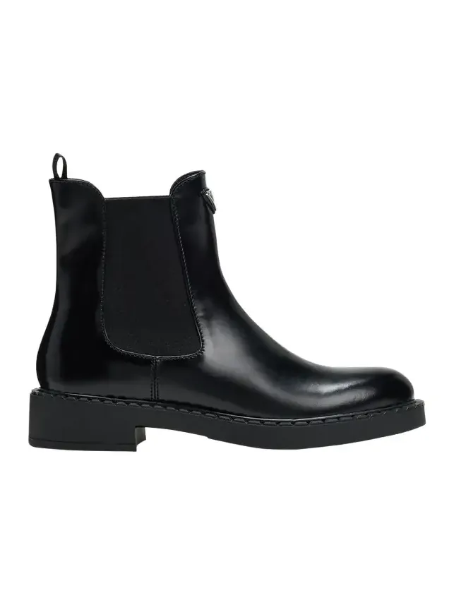 Chocolate Calfskin Chelsea Ankle Boots Chocolate Calfskin Chelsea Ankle Boots