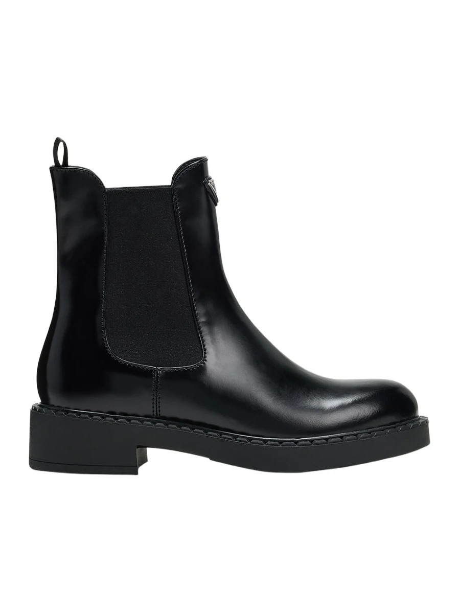 Chocolate Calfskin Chelsea Ankle Boots Chocolate Calfskin Chelsea Ankle Boots