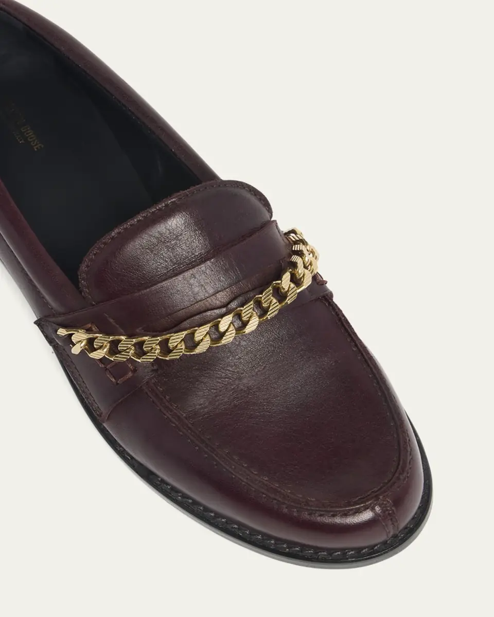 Golden Goose Jerry Chain Leather Penny Loafers | Thumbnail 5 Golden Goose Jerry Chain Leather Penny Loafers | Thumbnail 5