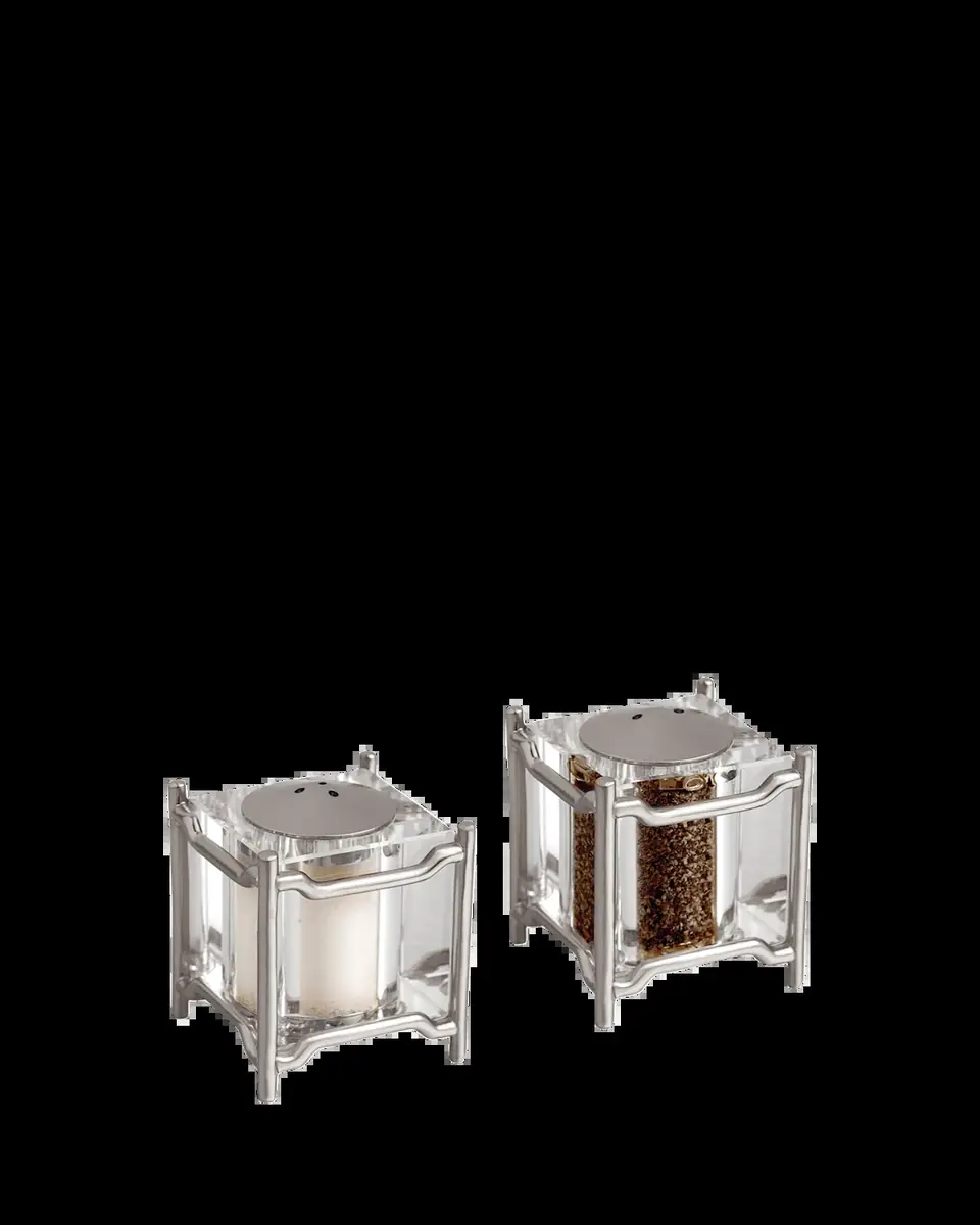 L'Objet Han Platinum Salt & Pepper Shakers, Set of 2 | Thumbnail 2 L'Objet Han Platinum Salt & Pepper Shakers, Set of 2 | Thumbnail 2