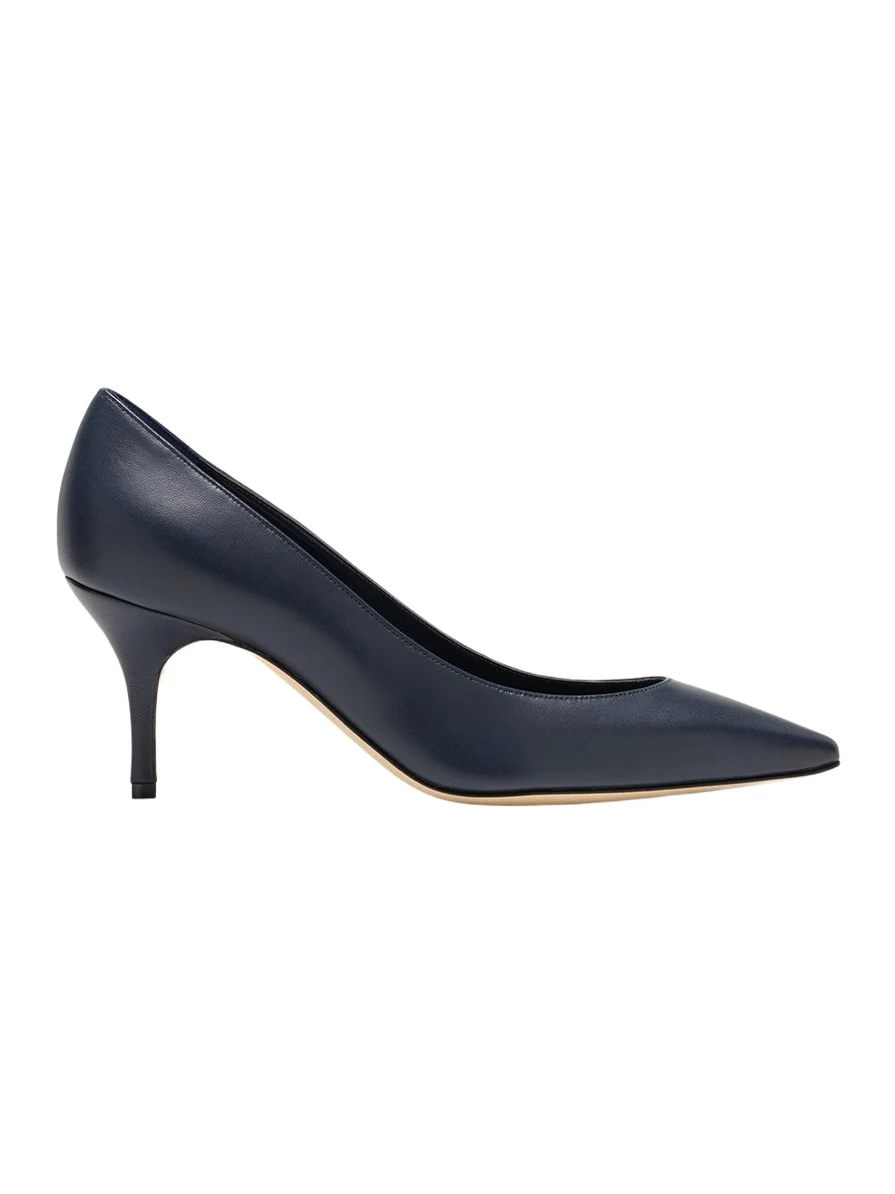 Manolo Blahnik Kietta Leather Stiletto Pumps