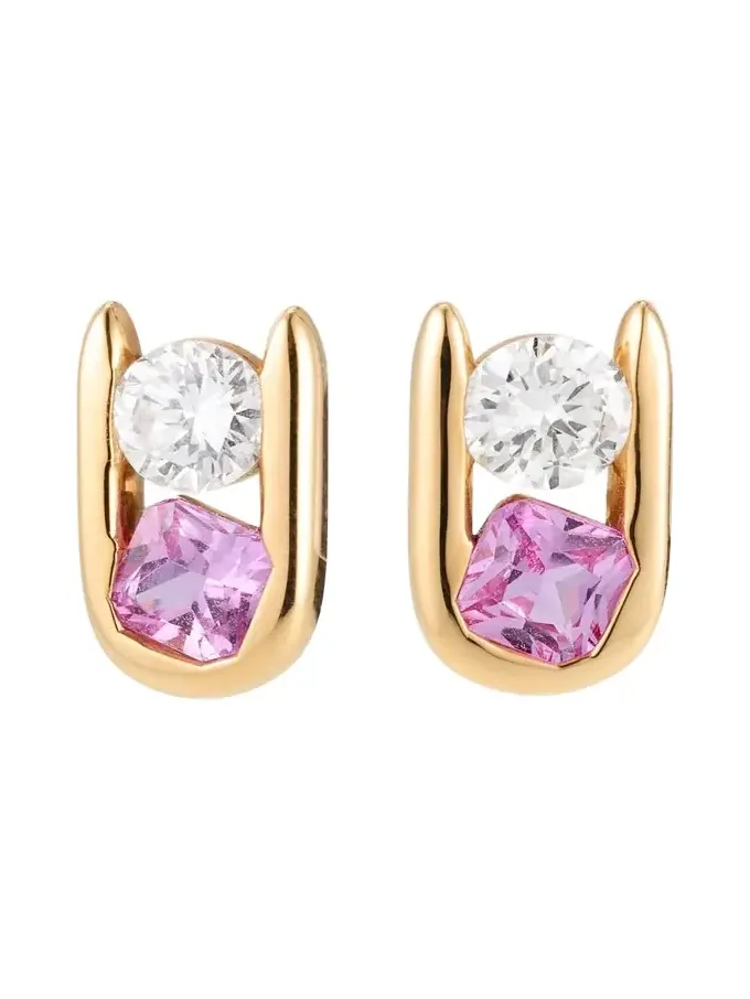 Major Impact Diamond and Gemstone Stud Earrings