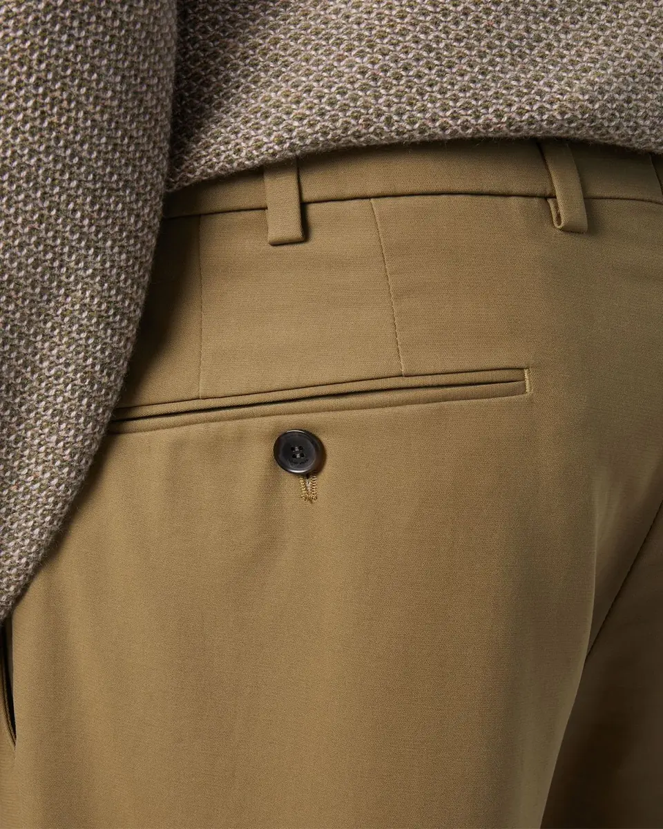 Loro Piana Men's Carlo Hyannis Straight Cotton Trousers | Thumbnail 5 Loro Piana Men's Carlo Hyannis Straight Cotton Trousers | Thumbnail 5